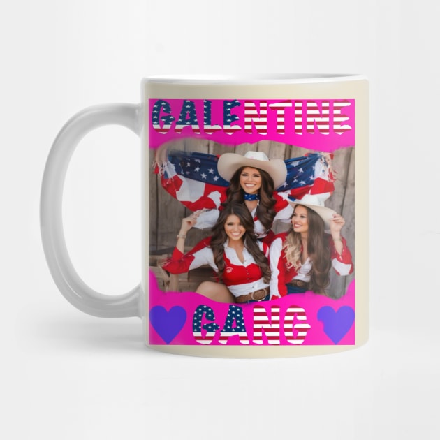 Galentine gang all American girls by sailorsam1805